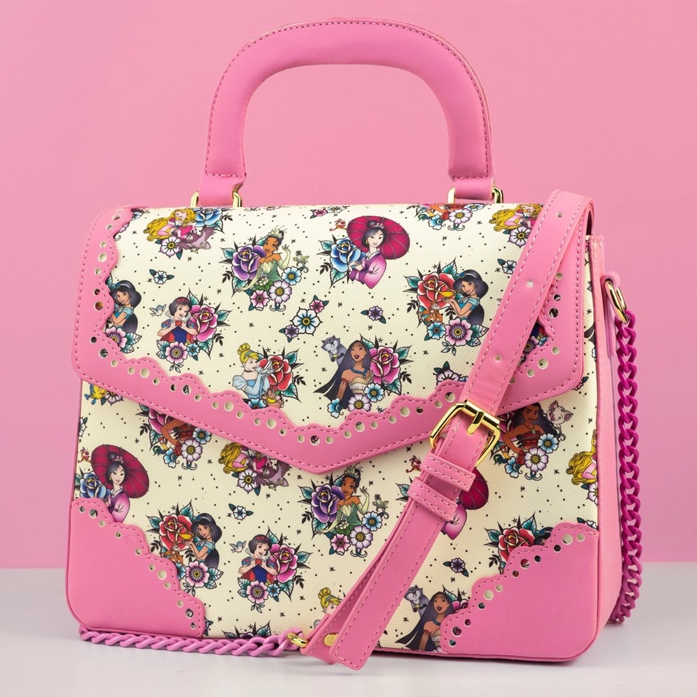 Loungefly Disney Princess Tattoo Cross Body Bag Set